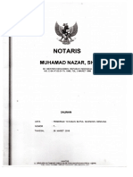 Akta Notaris Yayasan Baitul Mukminin