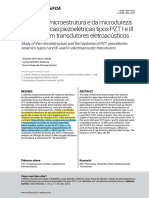 Artigo 5 - Estudo Da Microestrutura e Da Microdureza Das Cerâmicas Piezoelétricas Tipos PZT 1 e 3 Utilizadas em Transdutores Eletroacústicos