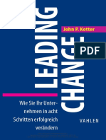 Kotter Leading Change Deutsch