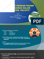 Matrikulasi Komunikasi Pada Perawatan Paliatif