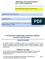 Introduction to Metrology