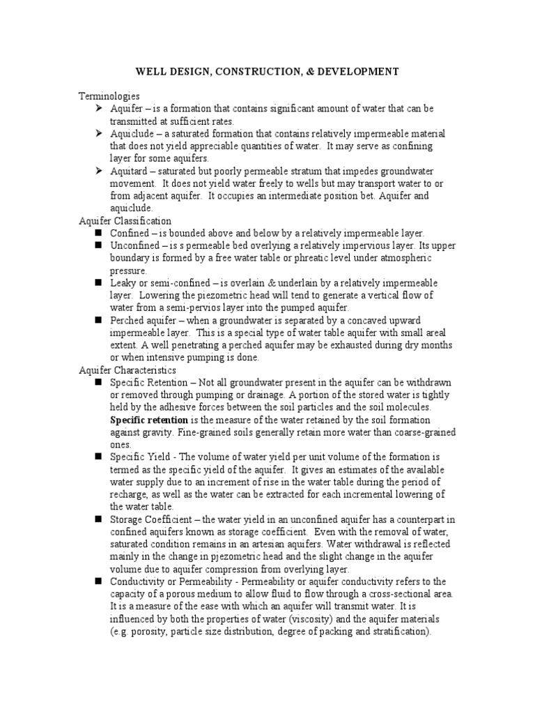 well-design-pdf-aquifer-permeability-earth-sciences