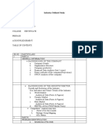 Industry Defined Study (Student Copy)