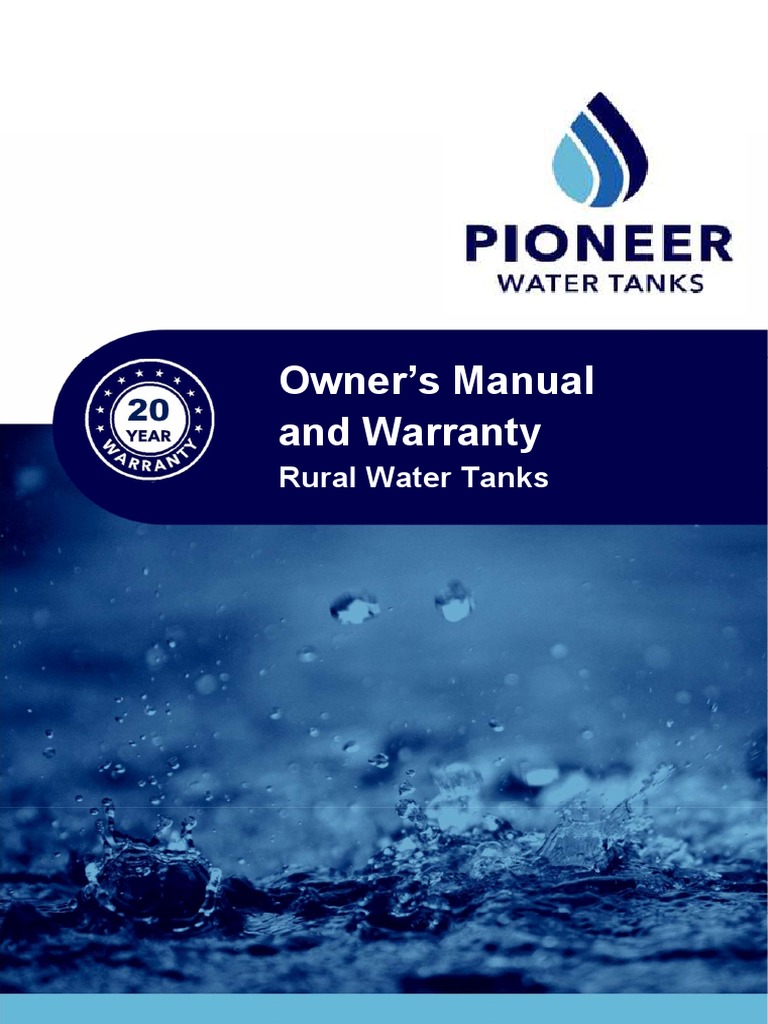 PT01 04 MS01 F10 Rural Owners Manual 20yrs | PDF