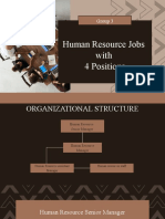 Group 3: Human Resource Jobs With 4 Positions