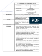 SPO Penghematan Penggunaan Listrik