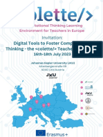 4 Pager Colette Conference Invitation