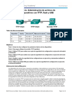 11.4.2.7 Lab - Managing Device Configuration Files Using TFTP, Flash, and USB