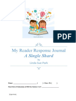 2022 Reader Response Journal TEMPLATE - NEW