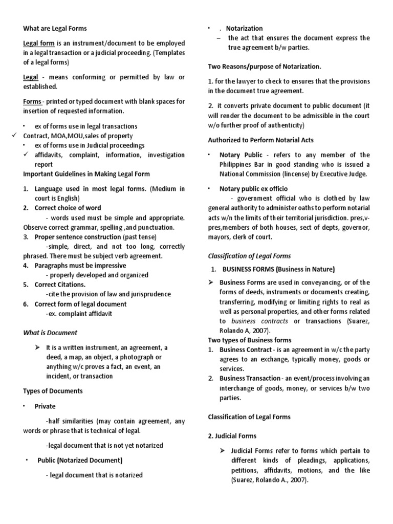 legal-forms-reviewer-pdf-affidavit-deposition-law