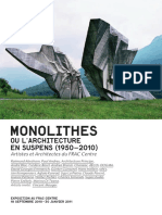 monolithes FRAC CENTRE