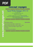 Download Concept Voyages Egypt Winter Packages 2011-12 by Concept Voyages SN65175602 doc pdf