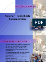 Supervisor Subordinate Relationship