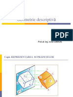 Curs 4 - Geometrie Descriptiva - Desen Tehnic 13.03.2019