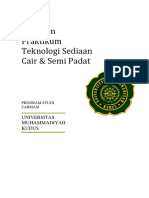 Modul Praktikum Teknologi Sediaan Cair & Setengah Padat (TSC)