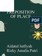 Bab 5. Prepositions of Place - Fifi & Putri