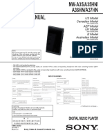 Service Manual Nw-A30 1.1