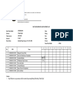 Presensi Matrikulasi TPAB