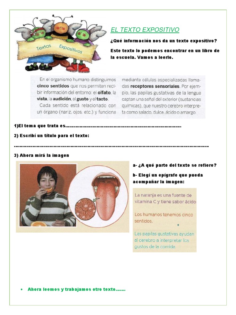 El Texto Expositivo 2022 - 230528 - 010334 | PDF | Adjetivo | Lingüística