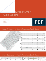 MINE OPTIMATION AND SCHEDULLING (Dimas Alfiandri 6118329)