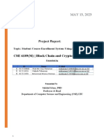 Block Chain Project Report