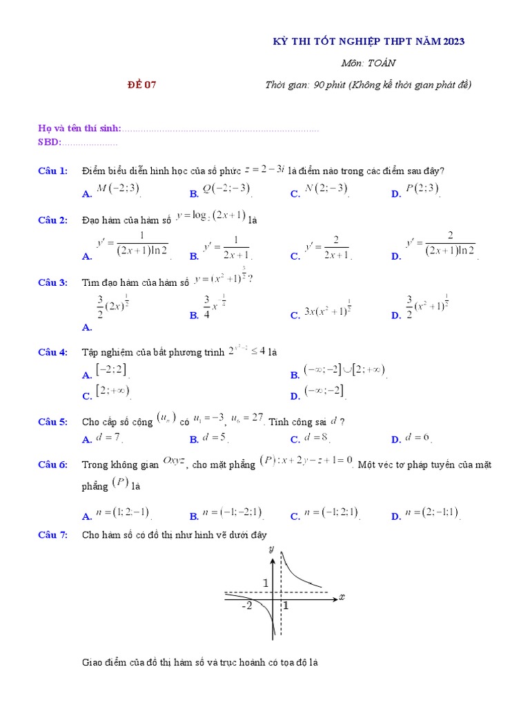 Toán 7 | PDF