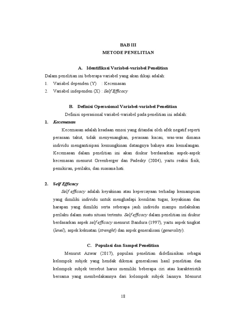 Bab 3 Metode Penelitian | PDF