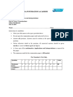 Ai Tuesday Exam Marking Scheme