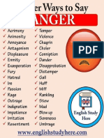 Other Ways To Say Anger