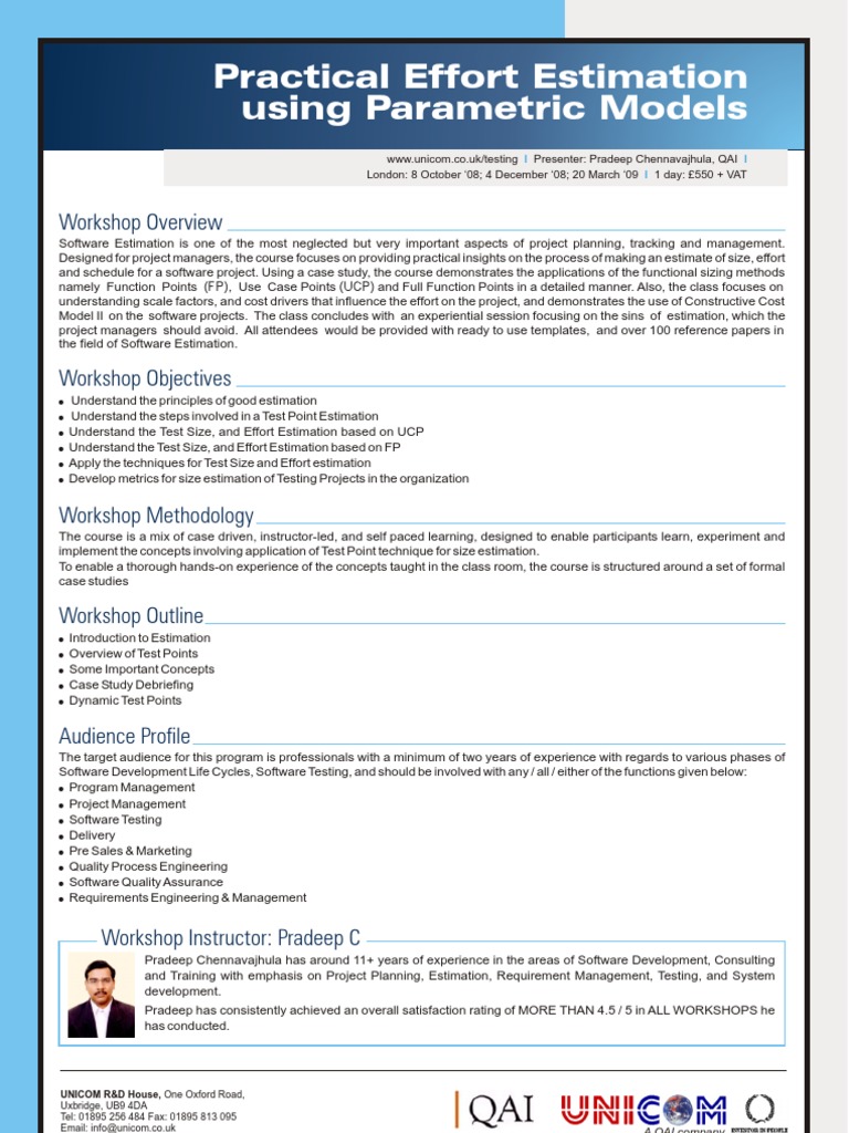 Practical Effort Estimation | PDF | Software Testing | Software Development