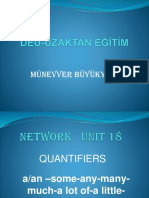 Network Ders - 6 - 18 Quantifiers-Some-Any-Many-Much-A Little-A Few