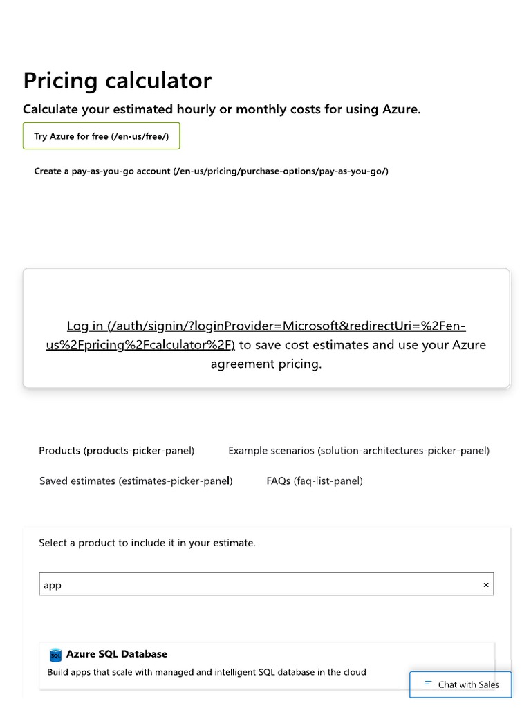 Pricing Calculator - Microsoft Azure | PDF