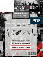 Pricelist Harmonic 2023