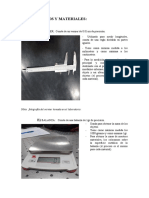 INSTRUMENTOS Y MATERIALES Informe 2