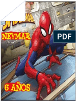 Oblea Spiderman Neymar