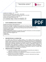 Syllabus MMC Módulo 9 Dirección Empresarial y Análisis de Oportunidades Marcelo Manucci - 2023