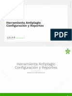 Herramienta Antiplagio. Configuración y Reportes