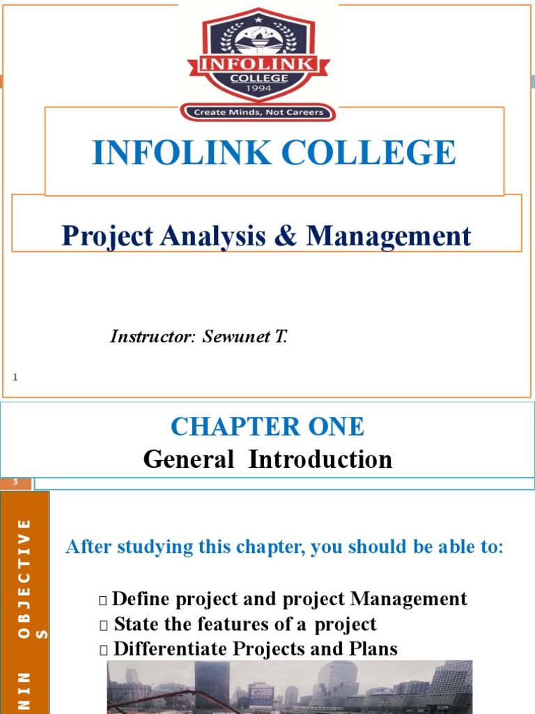 Project Analysis & Management Chapter-1-3 | PDF | Feasibility Study