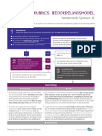 Rubrics Nederlands Spreken 2F