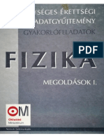 Egyseges Erettsegi Feladatgyűjtemeny Fizika 1 Megoldasok PDF