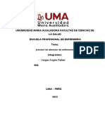 Universidad Maria Auxiliadora Facultad de Ciencias de La Salud Escuela Profesional de Enfermeria Tema