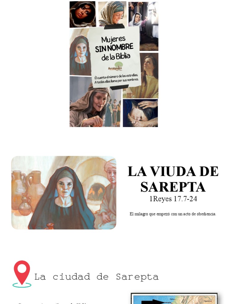 La Viuda de Sarepta PDF Creencia religiosa y doctrina Teología