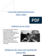 Crisis Del Parlamentarismo