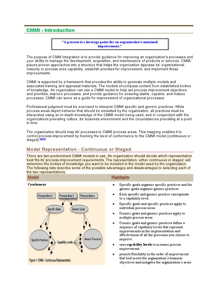 Cmmi Eng | PDF | Project Management | Business Process Management