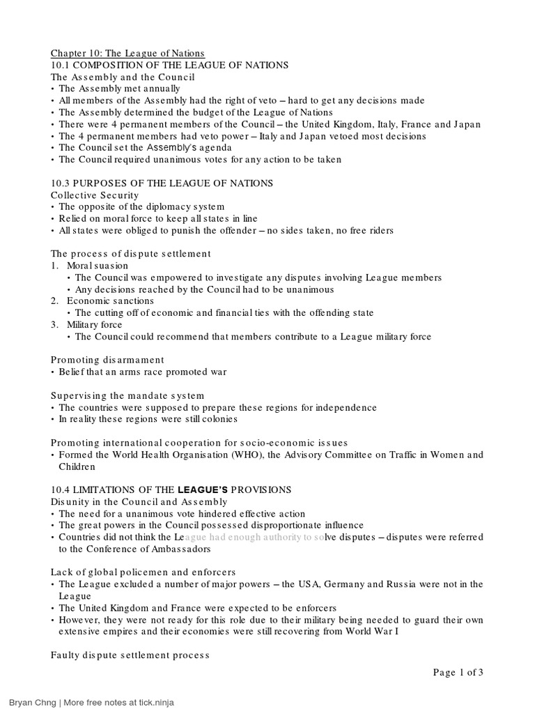 Bryan CHNG - More Free Notes at Tick - Ninja | PDF