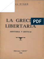 Ryner, Han - La Grecia Libertaria (Ediciones 'Cénit', 1956)