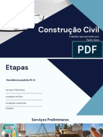 Construção Civil 1° Apresentação