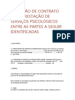 Qualificação Da Contratada, PDF