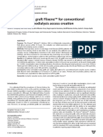 2017 Early Cannulation Graft Flixene For Conventional and Complex