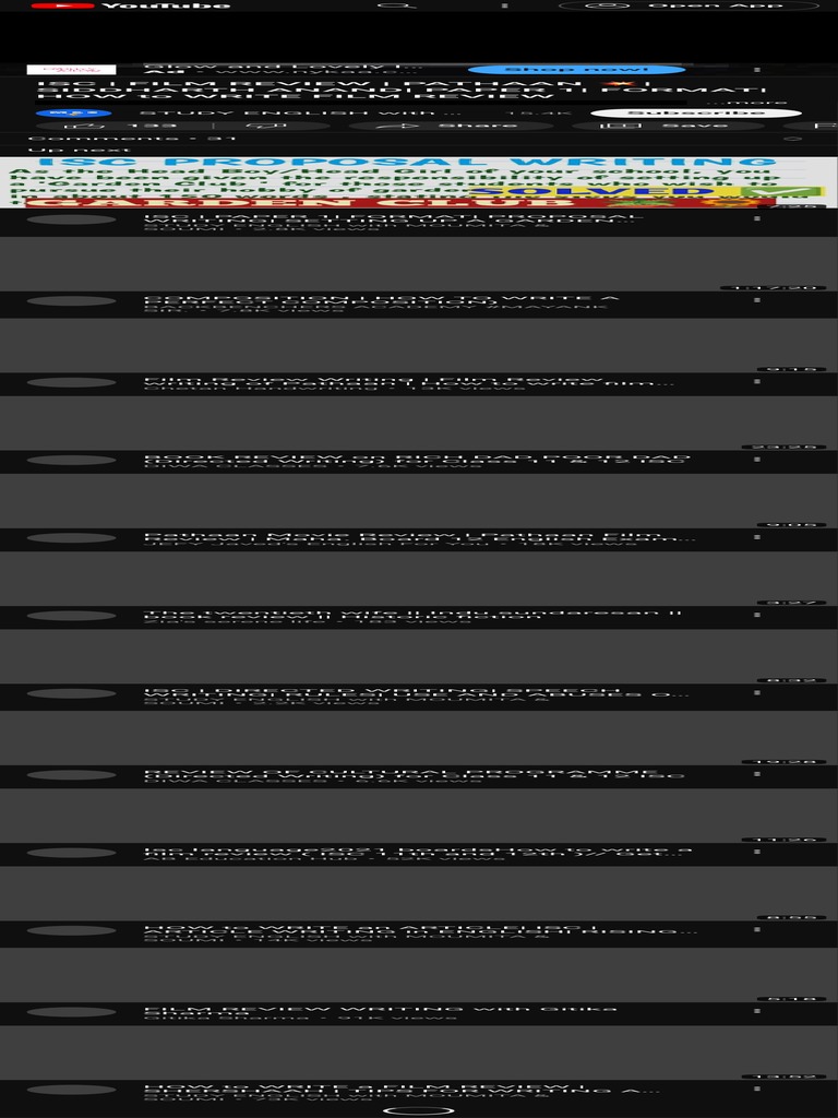 Isc Film Review Sample Pdf Class 11